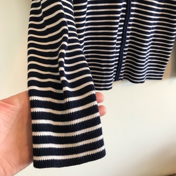 Talbots | Full Zip Knit Sweatshirt - Picture 4 of 6